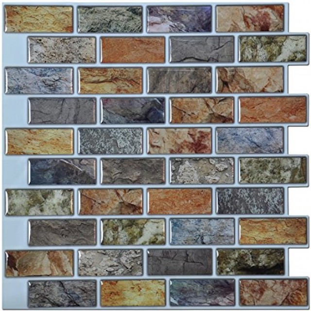 Art L And Stick Bathroom Kitchen Backsplash Tiles 6 Piece Art L Stick Bathroom Kitchen Backsplash Tiles 6 Piece