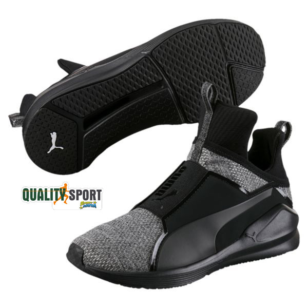 SCARPE PUMA FIERCE METALLIC HEATHER WN' S donna nero NUMERO 37 SCARPE PUMA FIERCE METALLIC HEATHER WN' S donna nero NUMERO 37