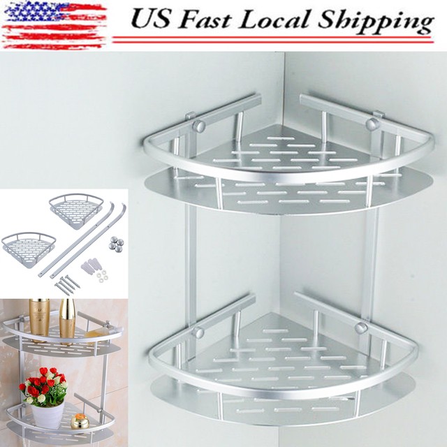 Shampoo Basket Shower Caddy Shelf Bathroom Corner Rack Storage Shampoo Basket Shower Caddy Shelf Bathroom Corner Rack Storage Holder Hanger Us
