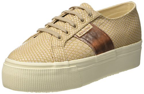 Superga 2790Pusnakew Sneaker Donna Beige Nude 39.5 EU m4O Superga 2790Pusnakew Sneaker Donna Beige Nude 39.5 EU m4O