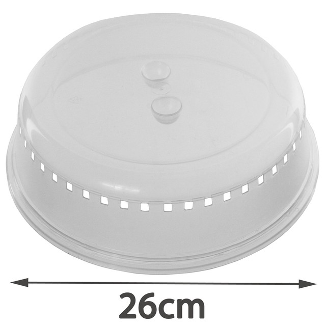 30cm Single Double Tier Plate Stand Rack Gaurd For Universal Universal Microwave Plate Cover Dish Splash Splatter Guard Food Vented Lid Large