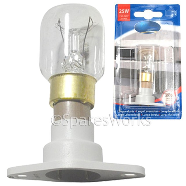 25w Lamp Light Bulb T25 Holder For Panasonic Microwave Oven Ebay 25w Lamp Light Bulb T25 Holder For Panasonic Microwave Oven