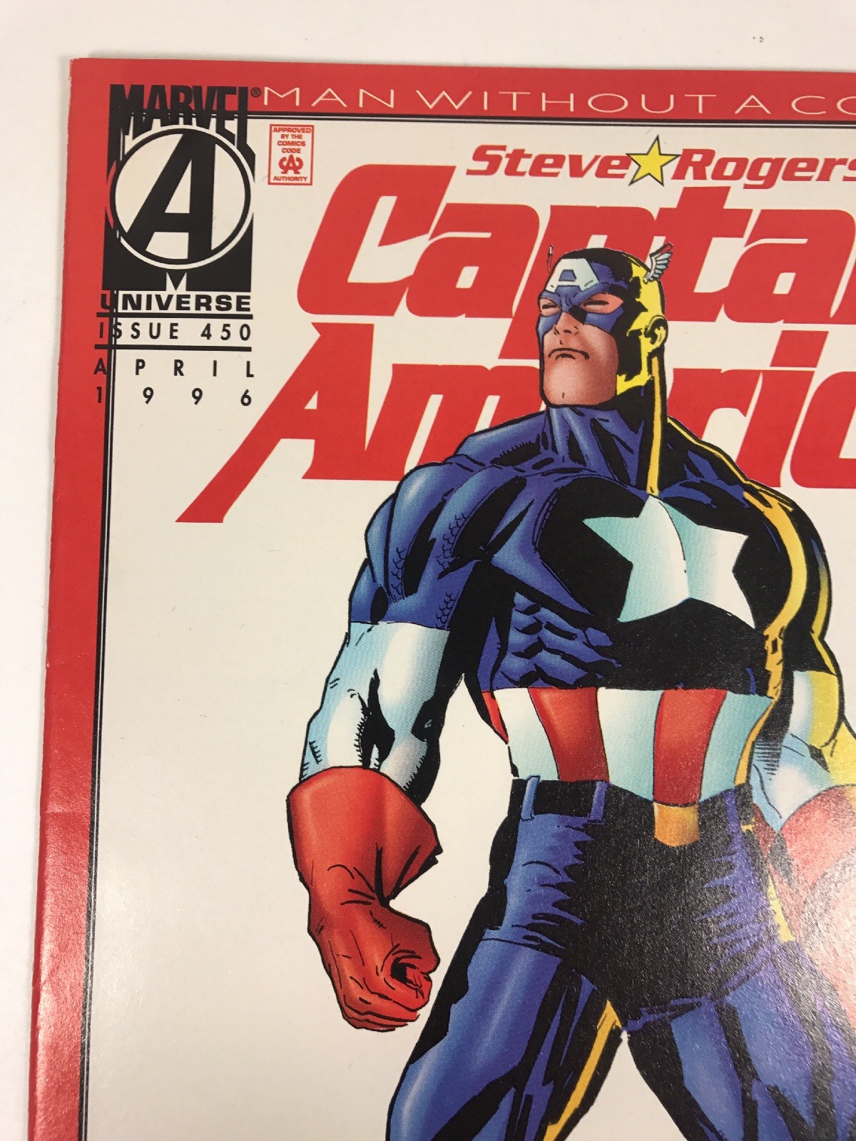 Captain America 450 Apr 1996 Marvel Captain America 450 Apr 1996 Marvel