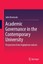 Academic Governance in the Contemporary University Rowlands, Julie