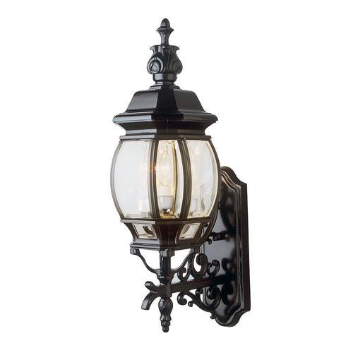 Trans Globe 4051bk Black 3 Light Outdoor Wall Mount 4051
