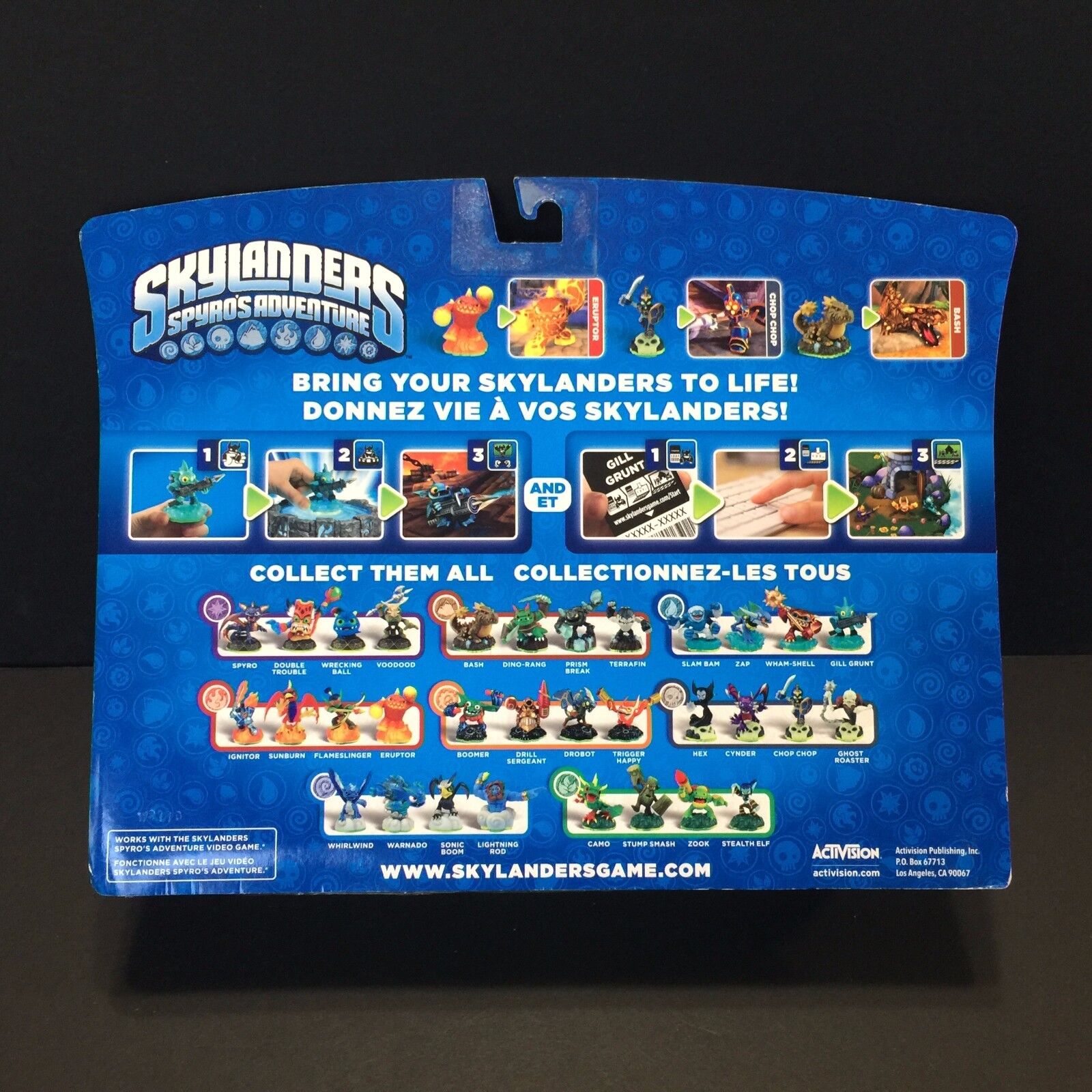 skylanders spyros adventure eruptor chop bash action figure skylander 3 figures ebay - Tous Les Skylanders skylanders spyros adventure eruptor chop bash action figure skylander 3 figures ebay - Tous Les Skylanders