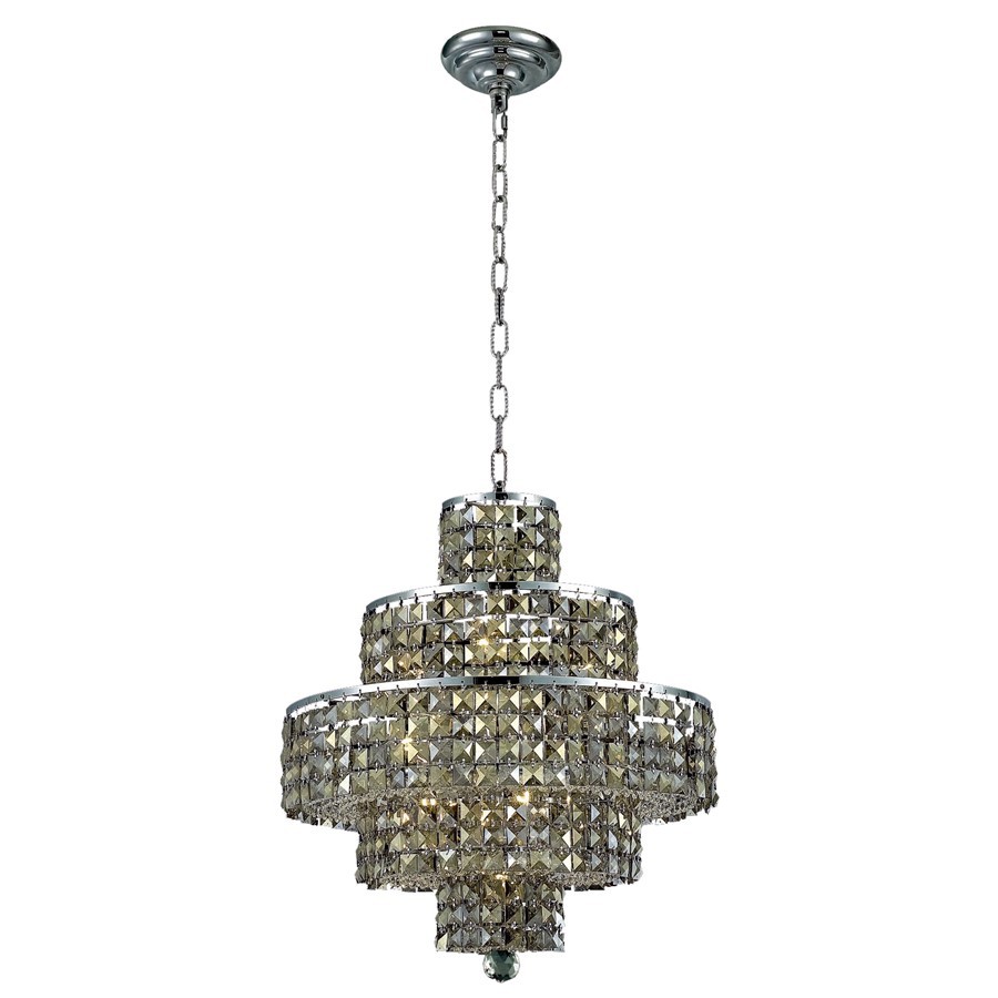 Elegant Lighting 2039d20c Gt Rc Maxim 13 Lights Chandelier In Chrome Picture 1 Of
