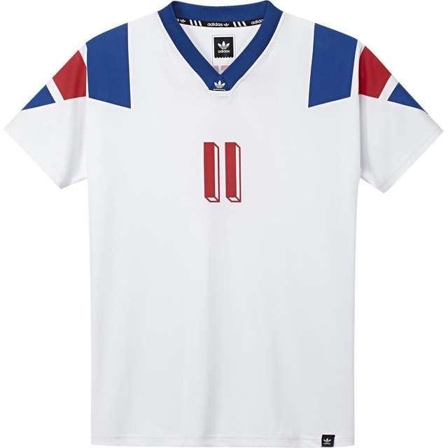 adidas Originals Dennis Busenitz Copa France Jersey Skateboarding ... adidas ORIGINALS DENNIS BUSENITZ COPA FRANCE JERSEY SKATEBOARDING 90S FOOTBALL