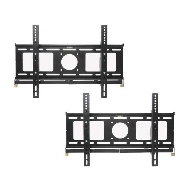 Tilt Wall Mount Bracket To Fit 30 50 Inch Led Plasma And Lcd Tv 2 Pack Tilt Wall Tv Bracket Mount Lcd Flat Screen Television 30 Inch To 50