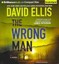 The Wrong Man by David Ellis (English) Compact Disc Book Free Shipping!