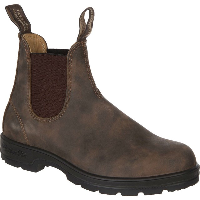 Blundstone 585 Mens Rustic Brown Classic Dealer Chelsea Boots Blundstone 585 Mens Rustic Brown Classic Dealer Chelsea Boots