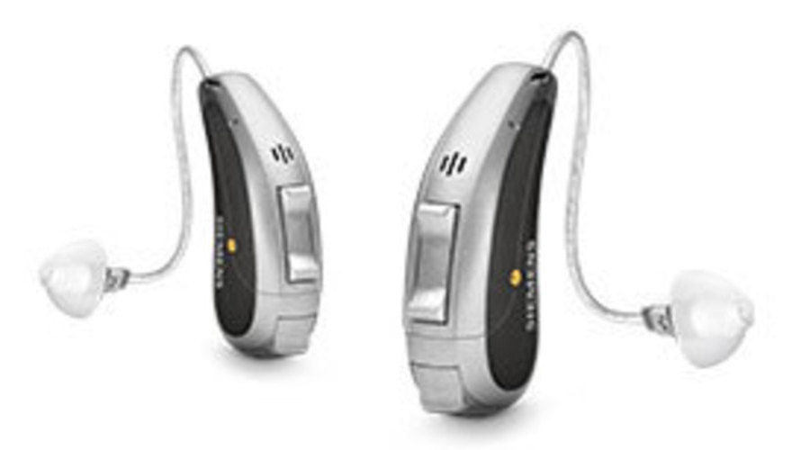 2 Siemens Pure Binax 5bx Ric Hearing Aids Aid Easytek Charger Tv 3yr Picture 1 Of