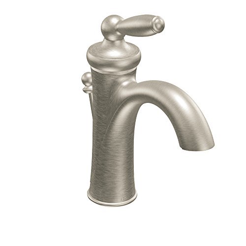 Moen 6600bn Brantford One Handle Low Arc Bathroom Faucet With Drain Moen 6600bn Brantford One Handle Low Arc Bathroom Faucet With Drain Embly Br