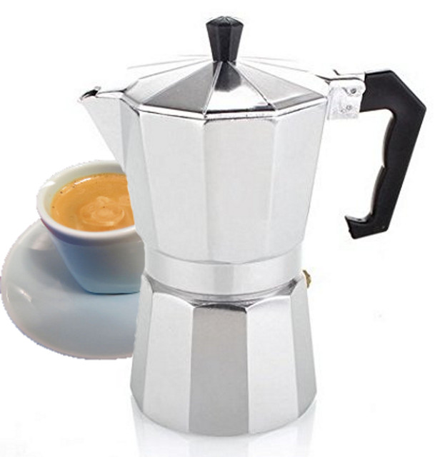 Stove Top Espresso Cuban Coffee Maker Pot Cuccino Latte 3 Cup Stove Top Espresso Cuban Coffee Maker Cuccino Latte 3 Cup Cafetera Cubana