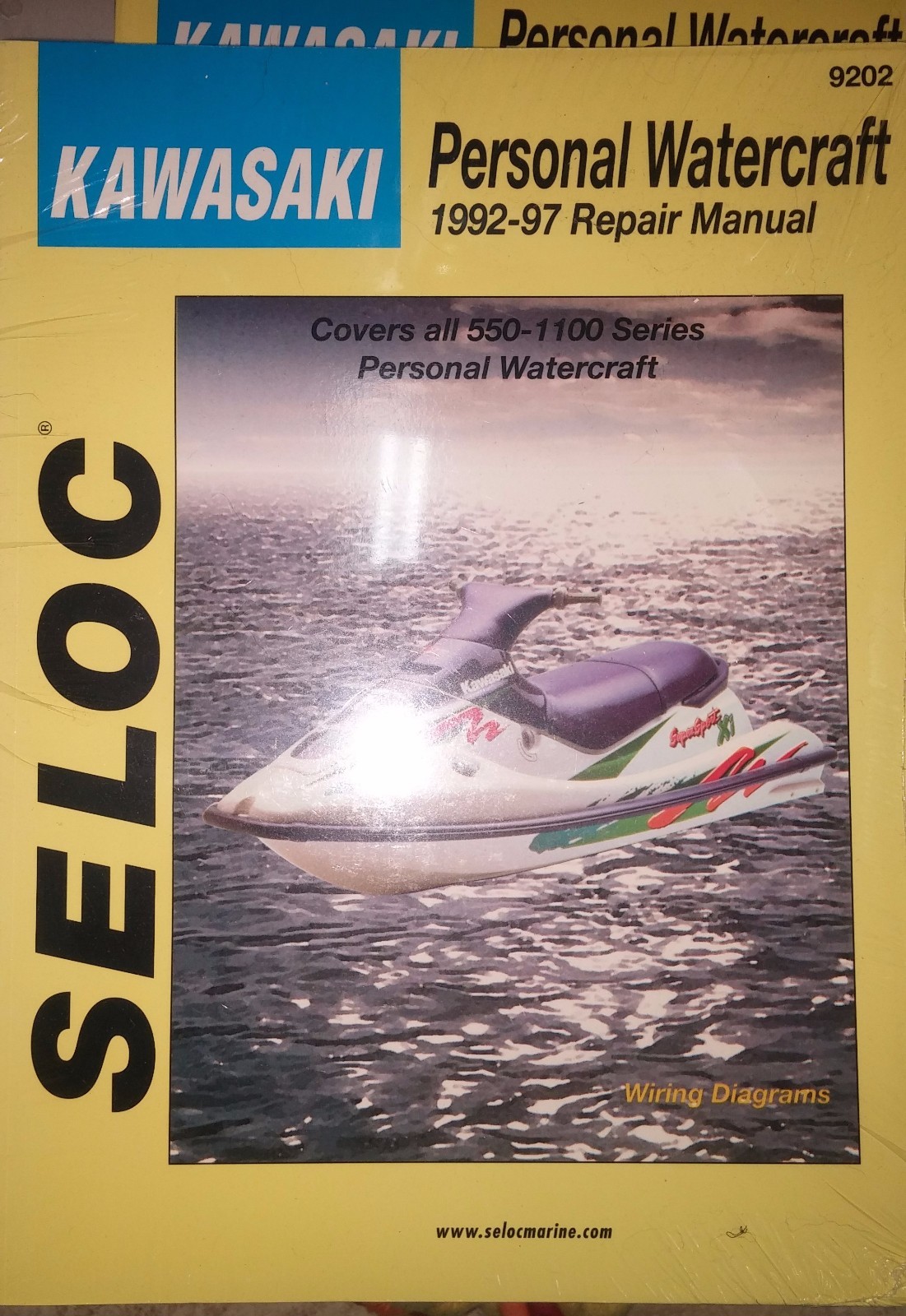 seloc manuals pwc manual kawasaki 1992 97 9202 ebay rh ebay com Instruction Guide Instruction Manual