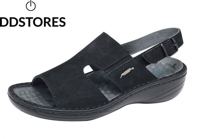 Abeba 6872 40 Reflexor Comfort Chaussures sandale Taille Noir Abeba 6872 40 Reflexor Comfort Chaussures sandale Taille Noir