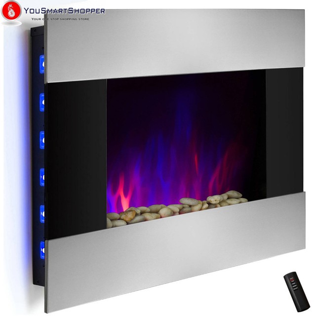 Akdy Fp0048 36 1500w Wall Mount Electric Fireplace Heater With Akdy Fp0048 36 1500w Wall Mount Electric Fireplace Heater With Tempered