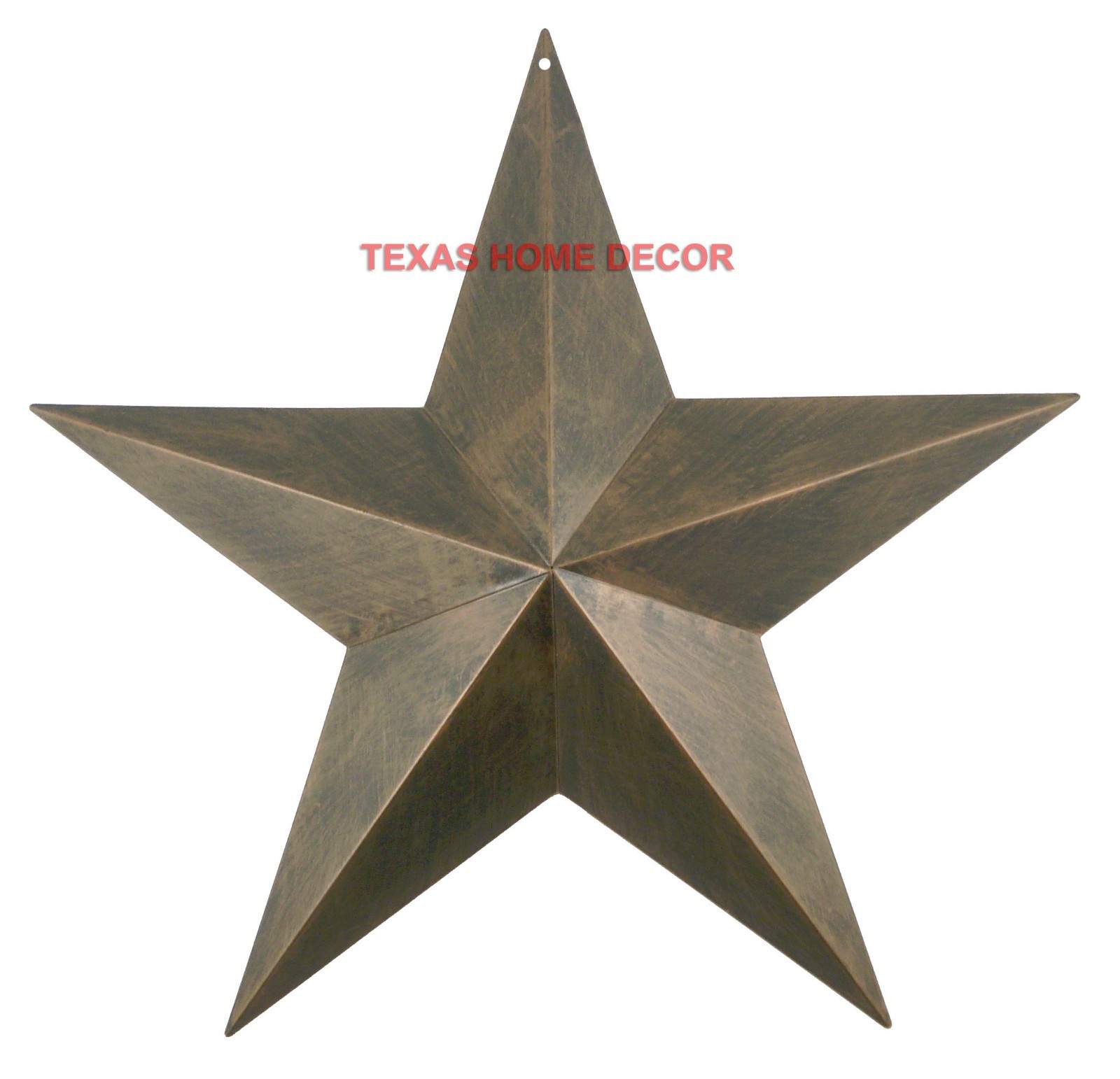 17 Metal Barn Star Rustic Copper Texas Tin Primitive Western Wall Picture 1 Of 2