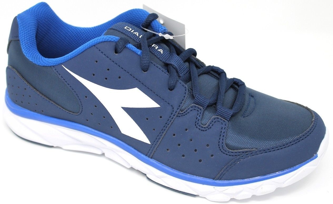 Diadora Hawk 8 Scarpe da Corsa Uomo Blu Blu Estate/Bianco/Blu Diadora Hawk 8 Scarpe da Corsa Uomo Blu Blu Estate/Bianco/Blu