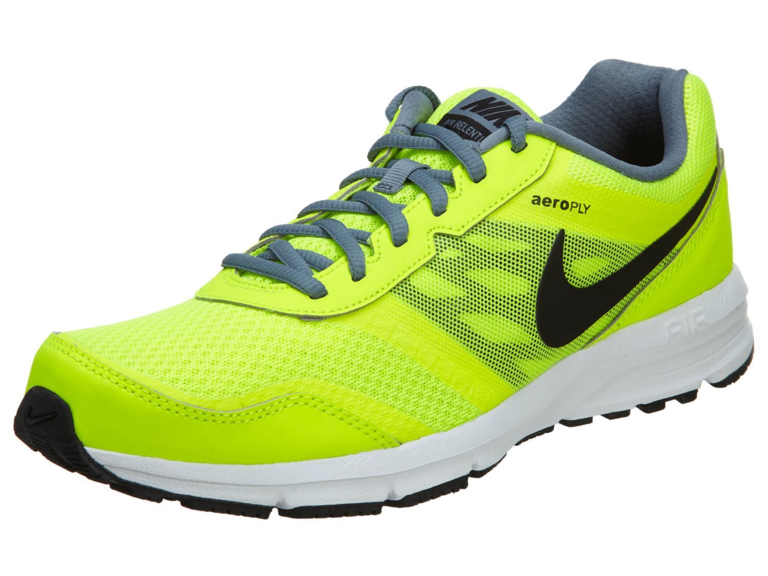 Nike Air Relentless 4 MSL Mens 685139-700 Volt Black Grey Running ... Brand new: lowest price
