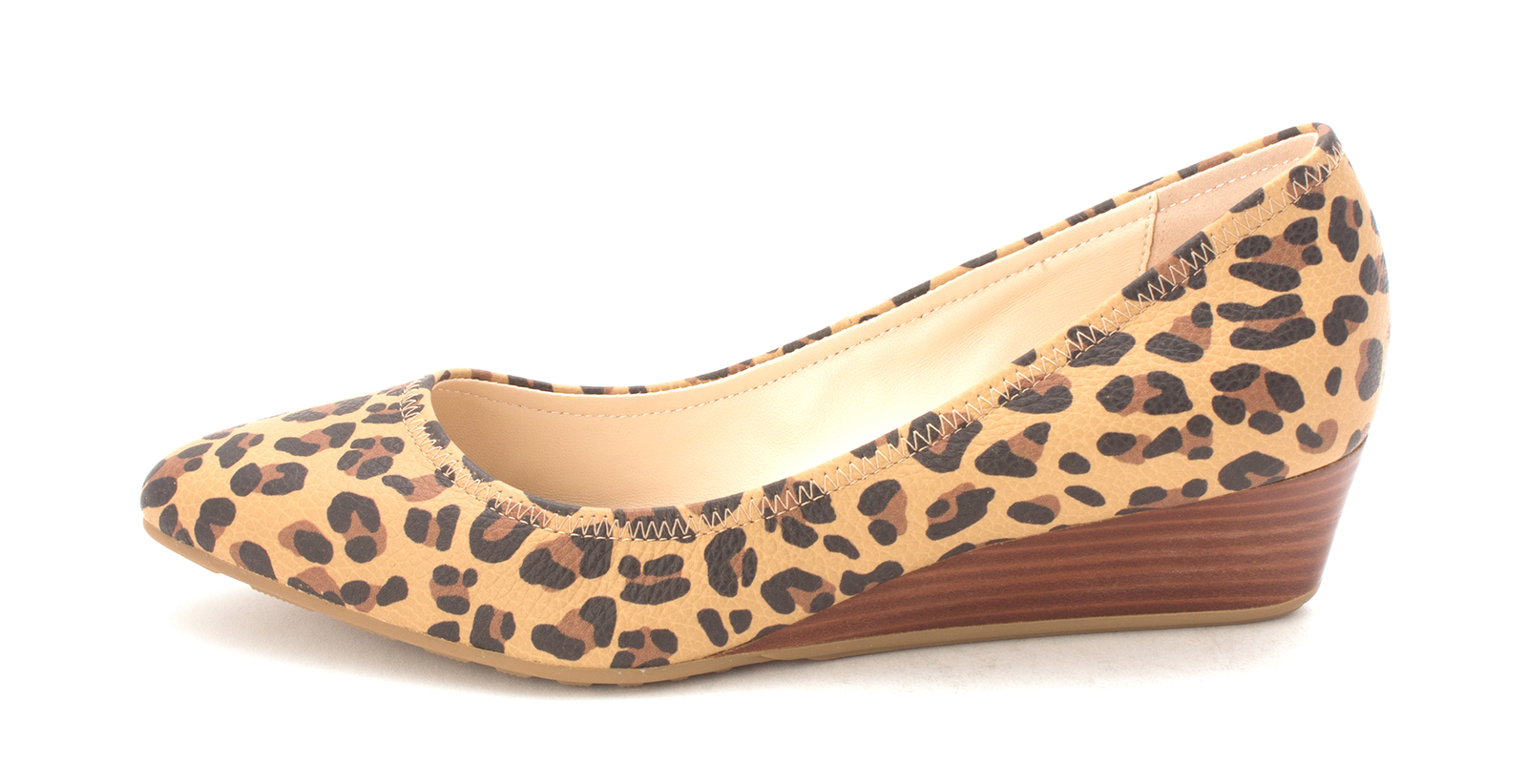 Cole Haan Womens Tali Luxe Wedge Closed Toe Wedge Pumps Ocelot Size 6.0 Cole Haan Womens Tali Luxe Wedge Closed Toe Wedge Pumps Ocelot Size 6.0
