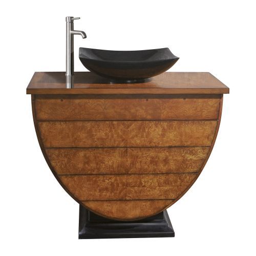 Avanity Bathroom Vanity 40 Inch Modern Vessel Maple Legacy Avanity Bathroom Vanity 40 Inch Modern Vessel Maple Legacy V40 Bu Ebay