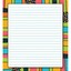 Stylin' Stripes Notepad - Misc. Supplies NEW Carson-Dellosa 2015-01-05