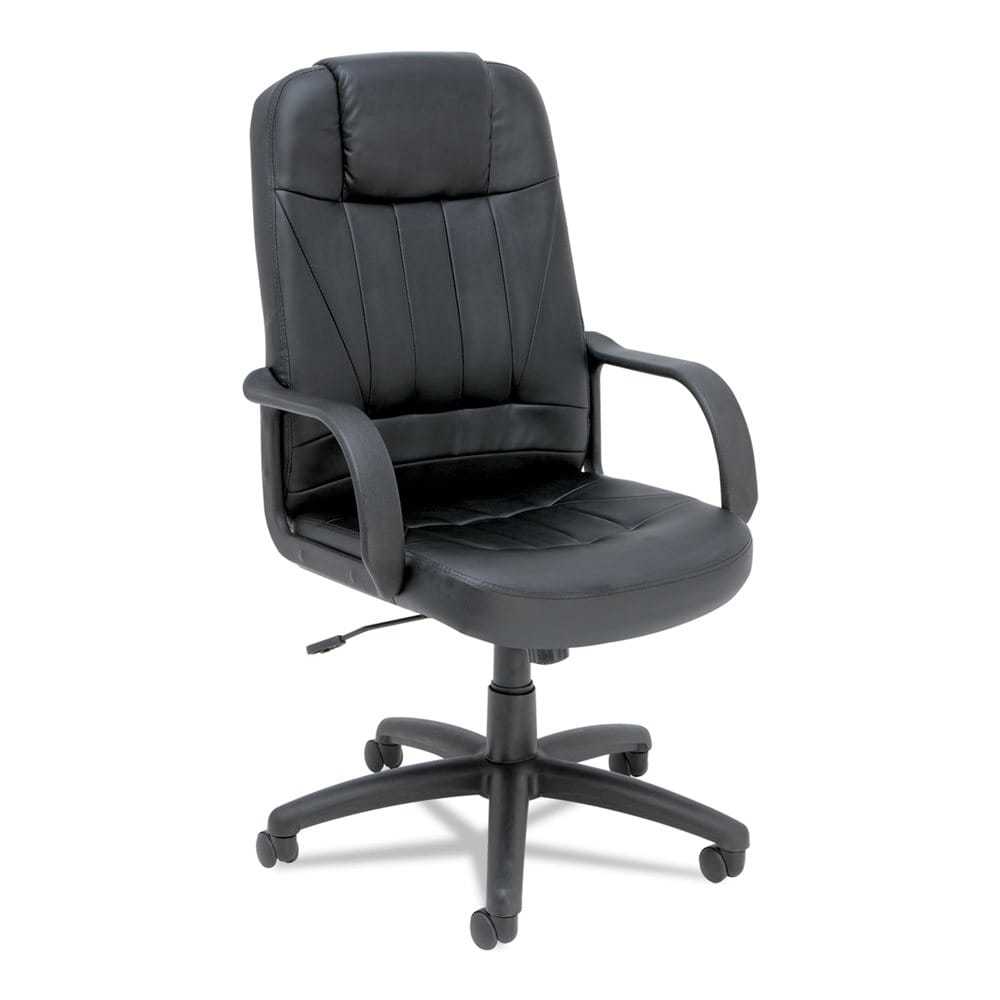 Alera Sp41ls10b Sparis Executive High Back Swivel Tilt Leather Chair Picture 1 Of