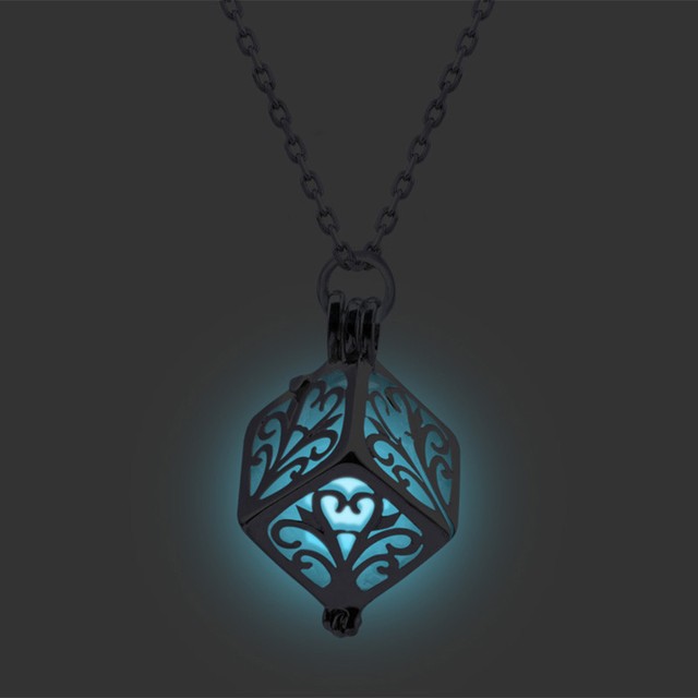 Pendant Noctilucent Jewelry Best Friend Hollow Tree Of Life Necklace Pendant Noctilucent Jewelry Best Friend Hollow Tree Of Life Necklace Luminous Light Blue Ebay