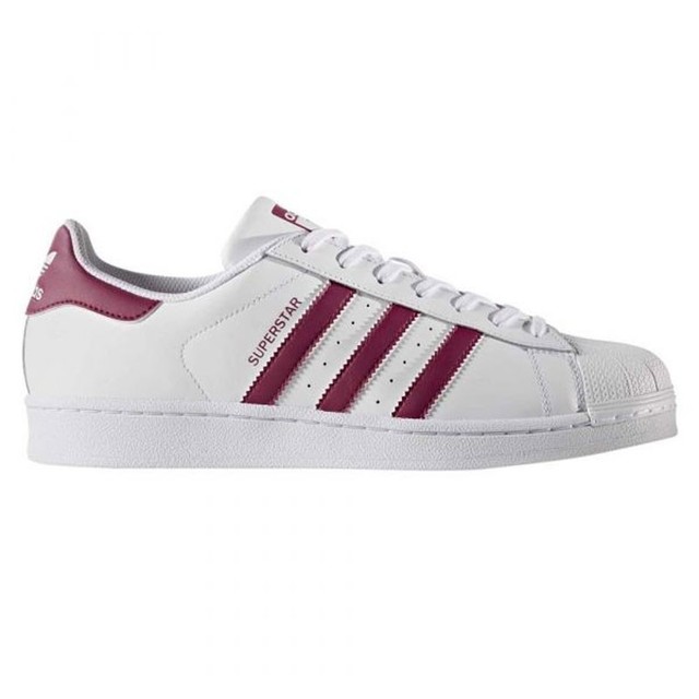 SCARPE ADIDAS SUPERSTAR BIANCHE/ROSSE A/I 2017 CP9756 SCARPE ADIDAS SUPERSTAR BIANCHE/ROSSE A/I 2017 CP9756