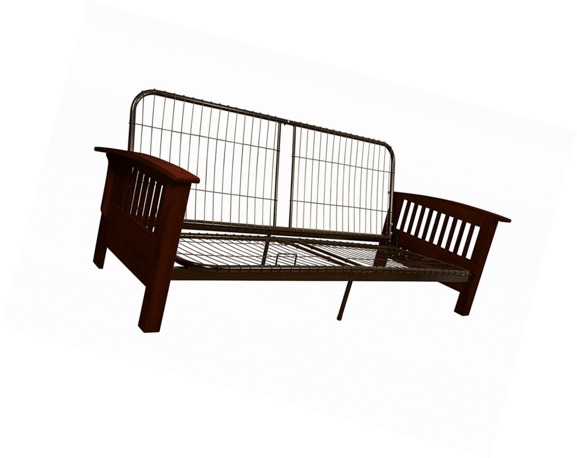 Epic Furnishings Bwood Mission Style Futon Sofa Sleeper Bed Picture 1 Of 2