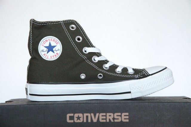 NUOVO ALL STAR CONVERSE Chucks HI SCARPE SNEAKER 132306C VERDE KOMBU TOP ALTO NUOVO ALL STAR CONVERSE Chucks HI SCARPE SNEAKER 132306C VERDE KOMBU TOP ALTO