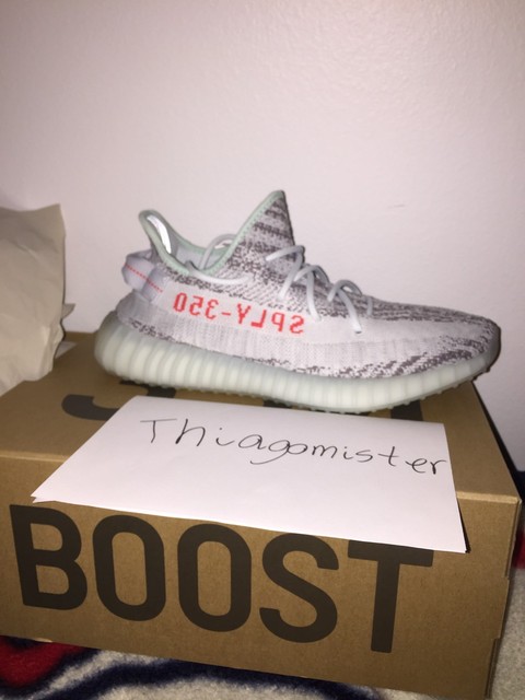 Yeezy Blue Tint Raffles Online In store