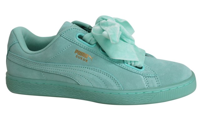 puma suede heart azul puma suede heart azul