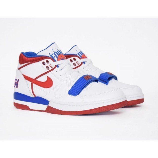 Nike Air Alpha Force II Charles Barkley Scarpe Basket Sneaker bianco 307718 100 Nike Air Alpha Force II Charles Barkley Scarpe Basket Sneaker bianco 307718 100