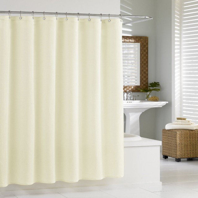 Sweet Home Collection Hotel Quality Jacquard Textured Fabric Shower Last One Hotel Quality Jacquard Textured Fabric Shower Curtain Liner