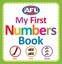 AFL: My First Numbers Book - Board Book - NEW