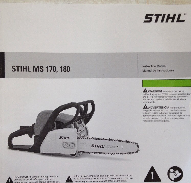 Stihl Chainsaw Manuals Repairing Ms 180