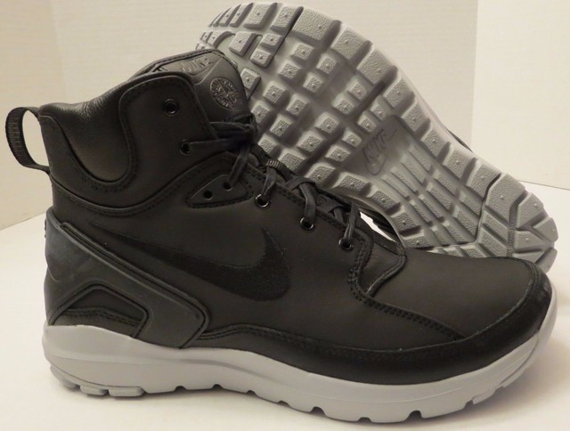 Nike Lab X Stone Island Koth Ultra Mid SI Black Mens Air Mowabb ... NIKE NIKELAB KOTH ULTRA MID SI