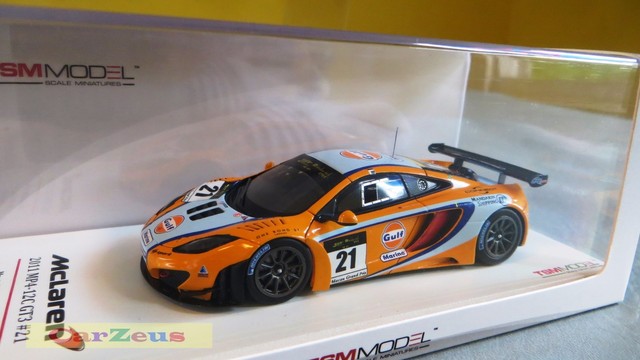 TrueScale 1/43 2011 McLaren Mp4-12c Gt3 Macau GP Gulf Marine ... TrueScale 1/43 2011 McLaren Mp4-12c Gt3 Macau GP Gulf Marine ...