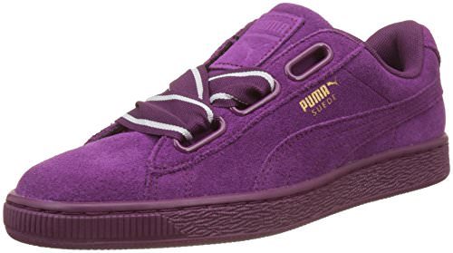 Viola 42 EU PUMA SUEDE HEART SATIN II SCARPE DA GINNASTICA BASSE DONNA DARK Viola 42 EU PUMA SUEDE HEART SATIN II SCARPE DA GINNASTICA BASSE DONNA DARK