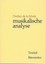 Musikalische Analyse, 2 Bde. ~ Diether de La Motte ~ 9783761801413