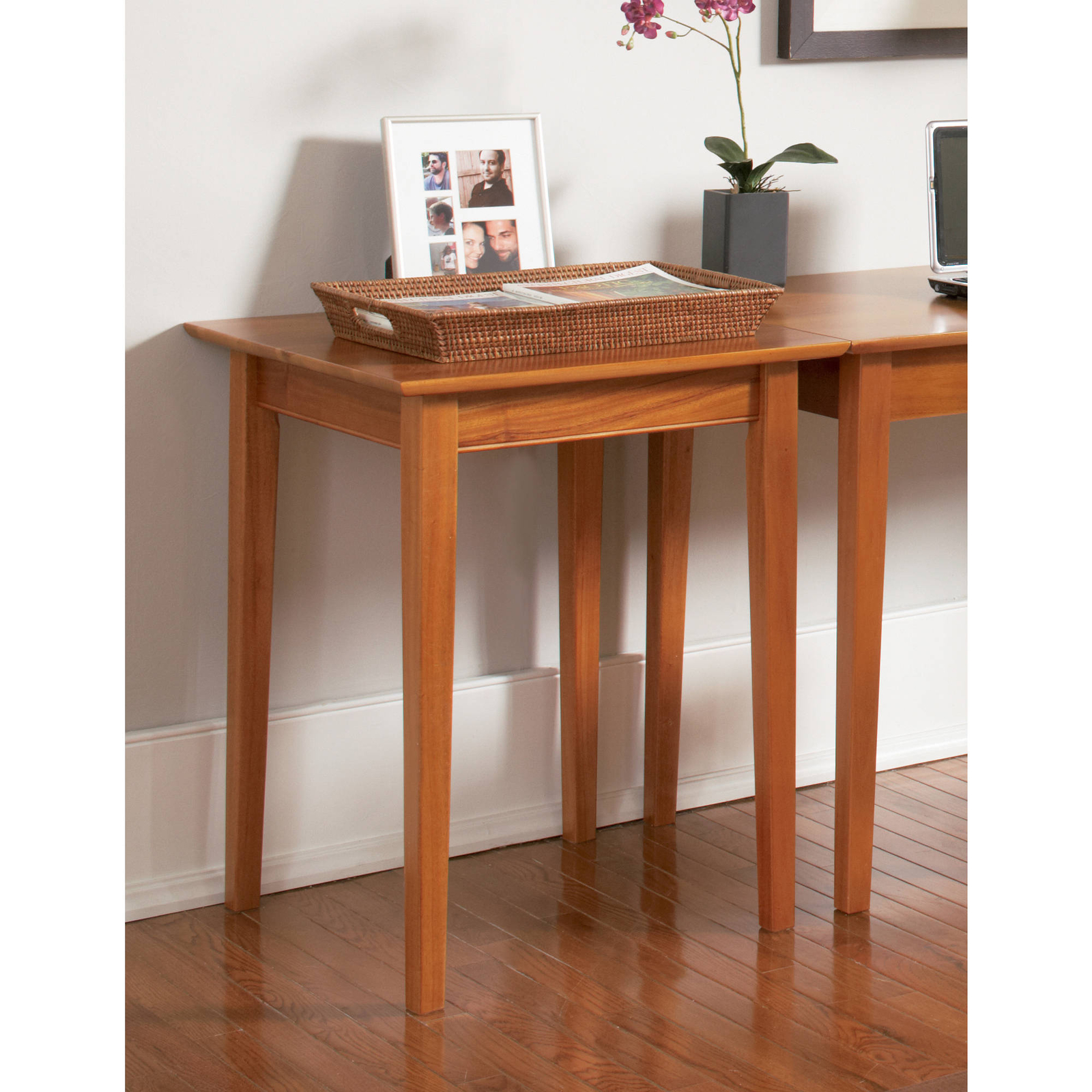 Atlantic Shaker Style Caramel Latte Wood Printer Stand Office Picture 1 Of 5
