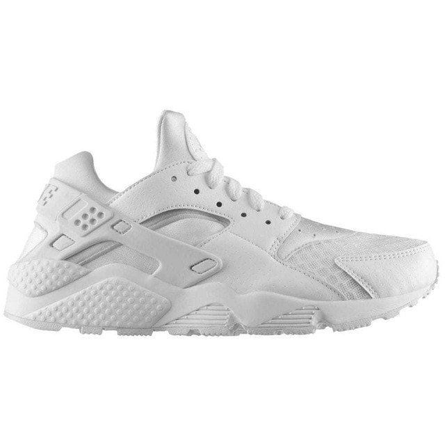 NIKE AIR HUARACHE RUN WHITE PURE PLATINUM 318429 111 SIZE 9.5 NIKE AIR HUARACHE RUN WHITE PURE PLATINUM 318429 111 SIZE 9.5