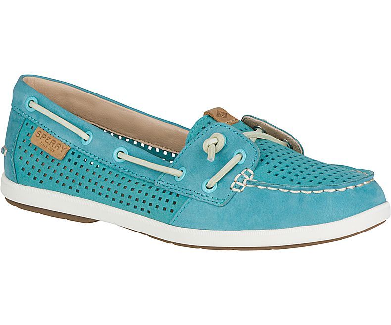 Sperry TopSider Womens Coil Ivy Perf Boat Shoe Tan Size 75 Sperry TopSider Womens Coil Ivy Perf Boat Shoe Tan Size 75