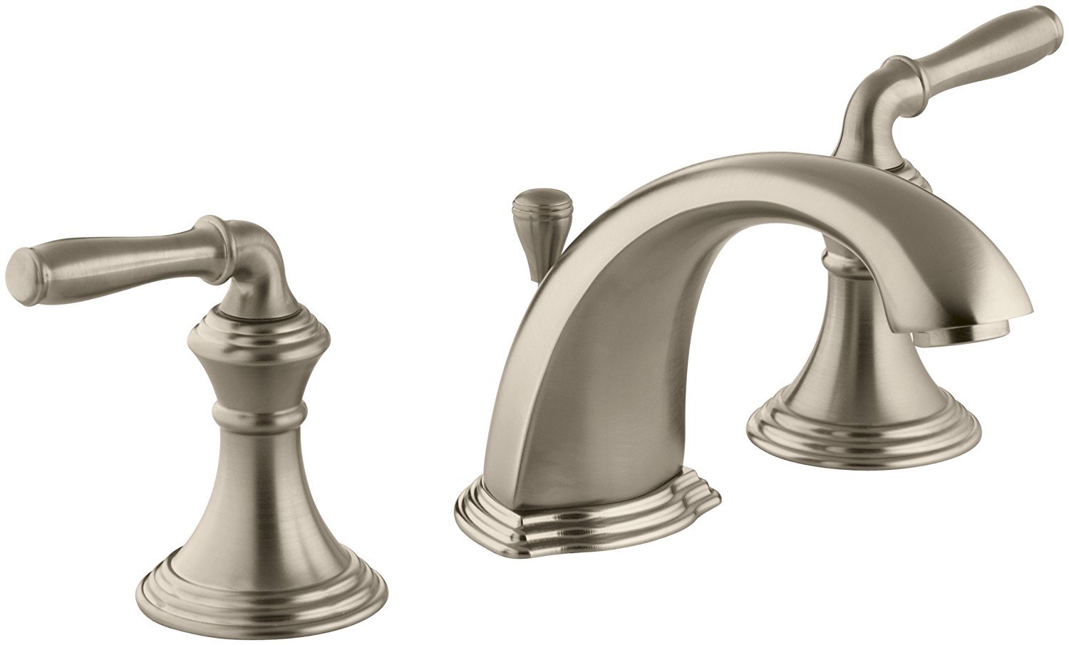 Kohler K 394 4 Bv Devonshire Widespread Lavatory Faucet Brushed Picture 1 Of 2