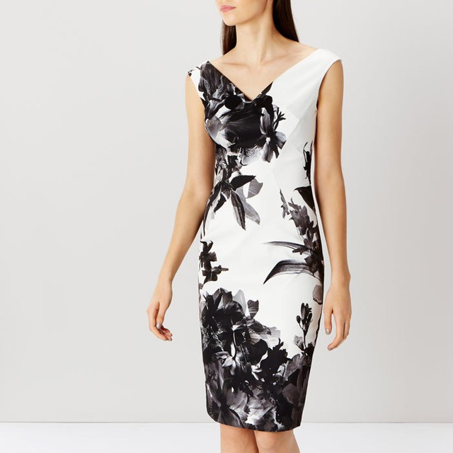 Coast Tazmin Shift Dress Size UK 16 Black Lf075 BB 10 | eBay