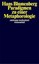 Paradigmen zu einer Metaphorologie, Hans Blumenberg, Taschenbuch, Deutsch, 2009