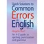 Quick Solutions To Common Errors In English: An A-Z Guide To Spelling, Punctuati