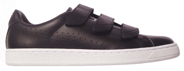 Scarpe Puma Basket Classic Strap B W black white sneakers 362565 uomo Scarpe Puma Basket Classic Strap B W black white sneakers 362565 uomo